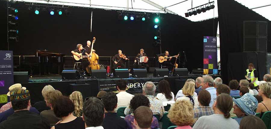 The Amigos at Brecon Jazz Festival 2000